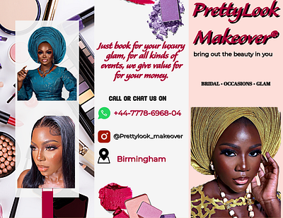 Social Media Ad Design For A Beauty Brand Designed By Me 3d branding graphic design ui