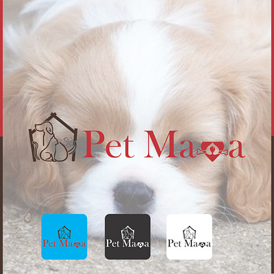 Pet Firm Logo- Concept: "Pet MaMa" brand identity branding design graphic design illustration illustrator logo logo design pet ui vector