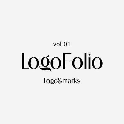 logofolio vol 01 branding graphic design il illustration logo ve vector