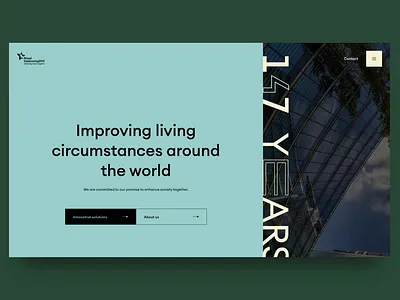 RHDHV menu concept concept corporate design menu motion navigation typography ui ux webdesign