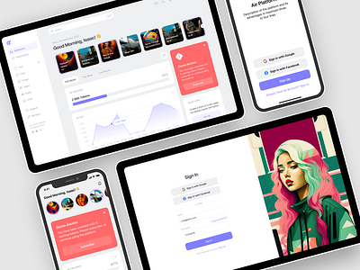 Case: All-in-One Solution Work With AI ai air android animation app dashboard design figma generator graphic design ios mobile motion graphics navigation product saas ui ux web web design
