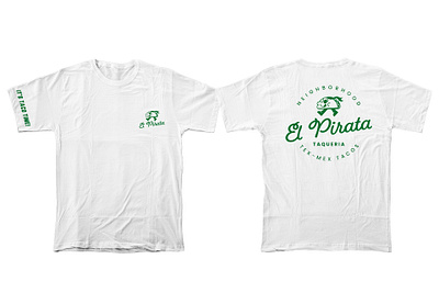 El Pirata Branding, T-shirt el pirata branding finchbox studio tshirt