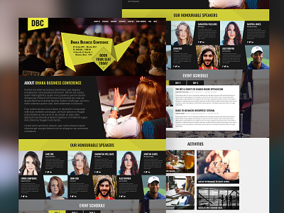 Conference Website Template