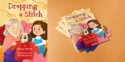 Dropping a Stitch | Kidlit illustration book design books illustrations children story childrens book childrens books cover design illustration kidlit kidlit illustration