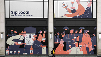 Sip Local Illustration finchbox studio illustration sip local illustration
