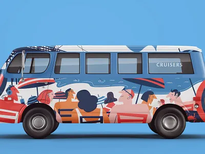 Cruisers Illustration cruisers illustration finchbox studio illustration
