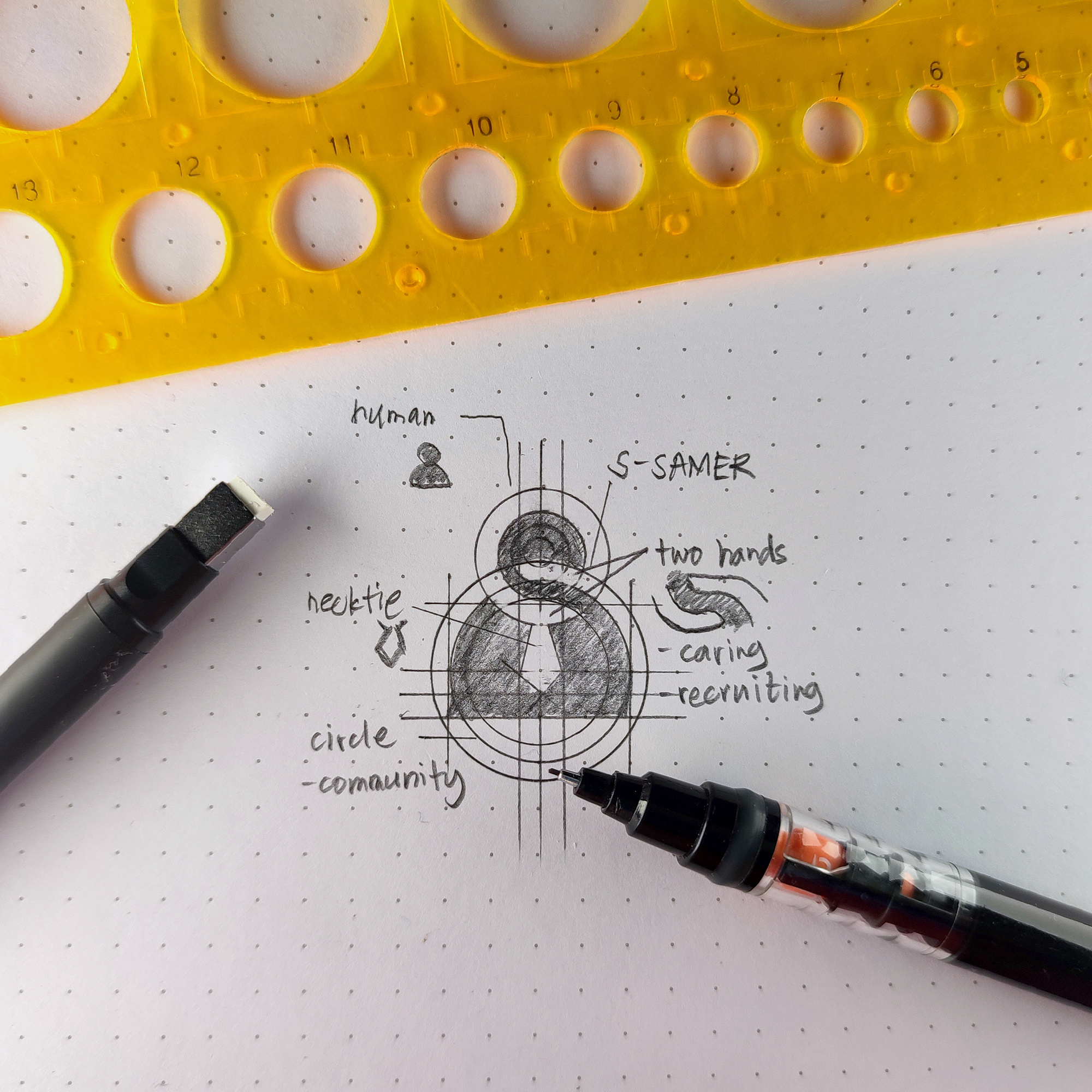 SAMER Employment Services Logo Design brandidentity branding logobyjolan logodesigner logodesigns memorablelogos minimallogos sketchlogo visualidentitydesigns