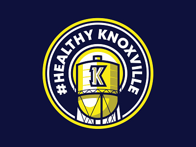 #Healthy Knoxville Badge healthy healthy eating iowa logo knoxville lifestyle logo logo badge school logo town logo water tower