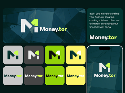 Money.tor - Finance Advisory Startup Branding Logo app apps aset management branding corporate design digital finance finance technology fintech graphic design icon logo mobile apps money onboarding payment startup technology ui