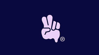Lumi Ice Cream V2 blue branding design graphic design hand ice cream icon illustration logo mark melt peace pink symbol