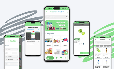 Shaudan B2B App Design in Flutter app ecommerce ecommerceuidesign firebase flutter mobile uiux