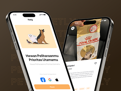 Petly - Pet Shop E-Commerce - Case Study e commerce graphic design pets ui ui design uiux