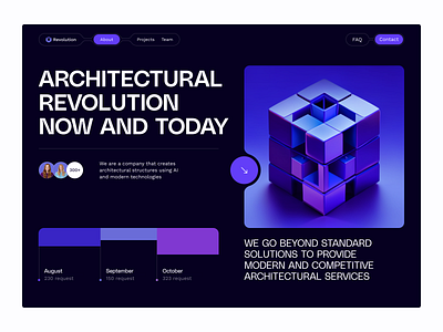 Revolution- concept design design ui webdesign website
