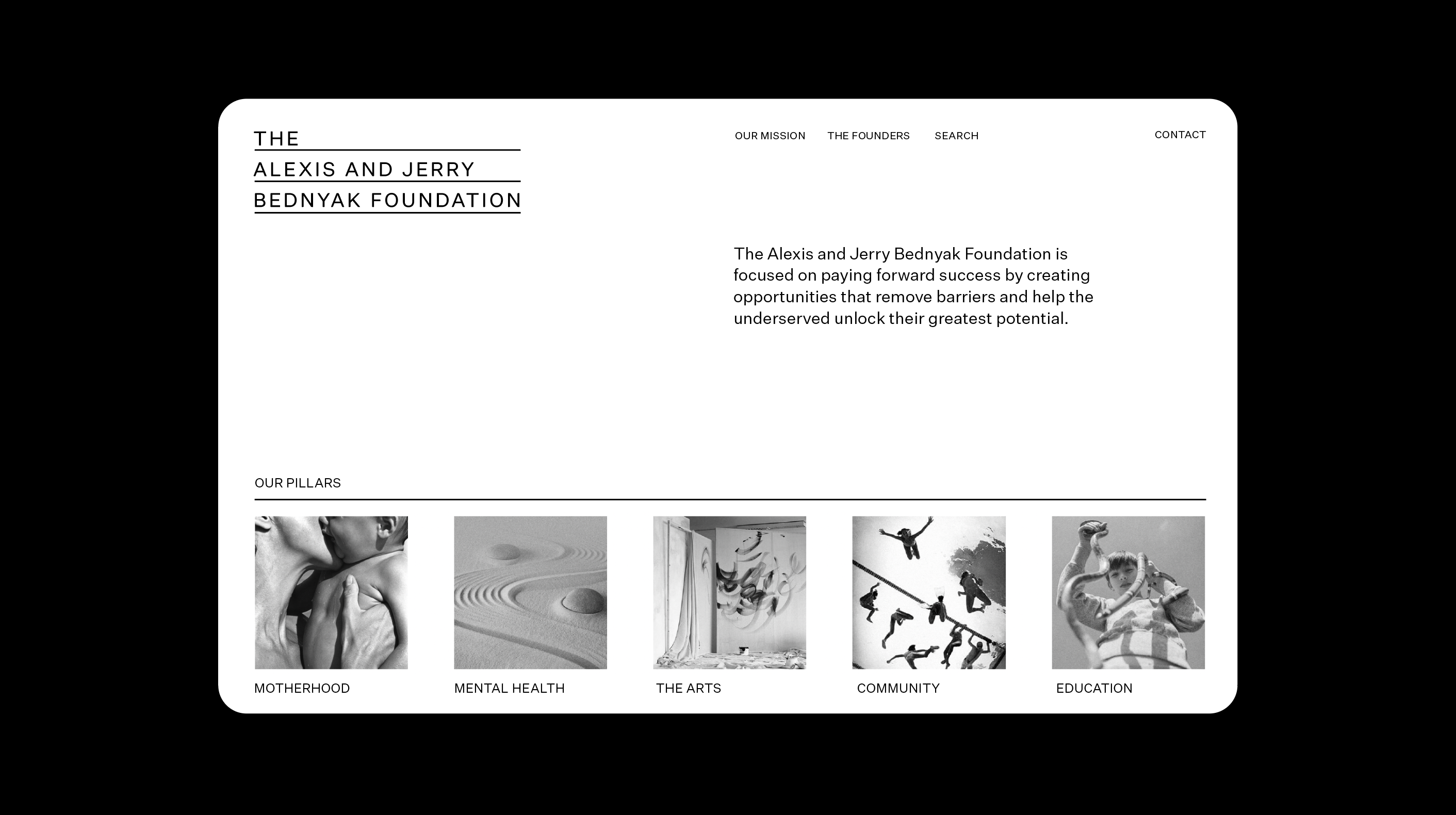Family Foundation Website Design branding family foundation foundation graphic design logo design website website design