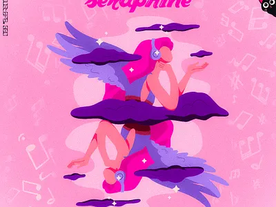 SERAPHINE | League Of Legends character characterdesign design graphic design illustration music poster vector