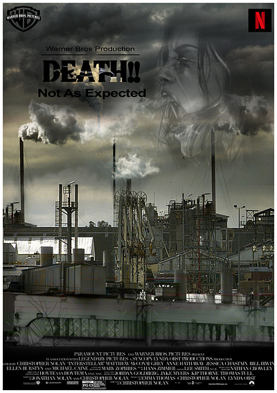 Movie Poster death design graphic design manipulation matte paintings movieposter photoshop