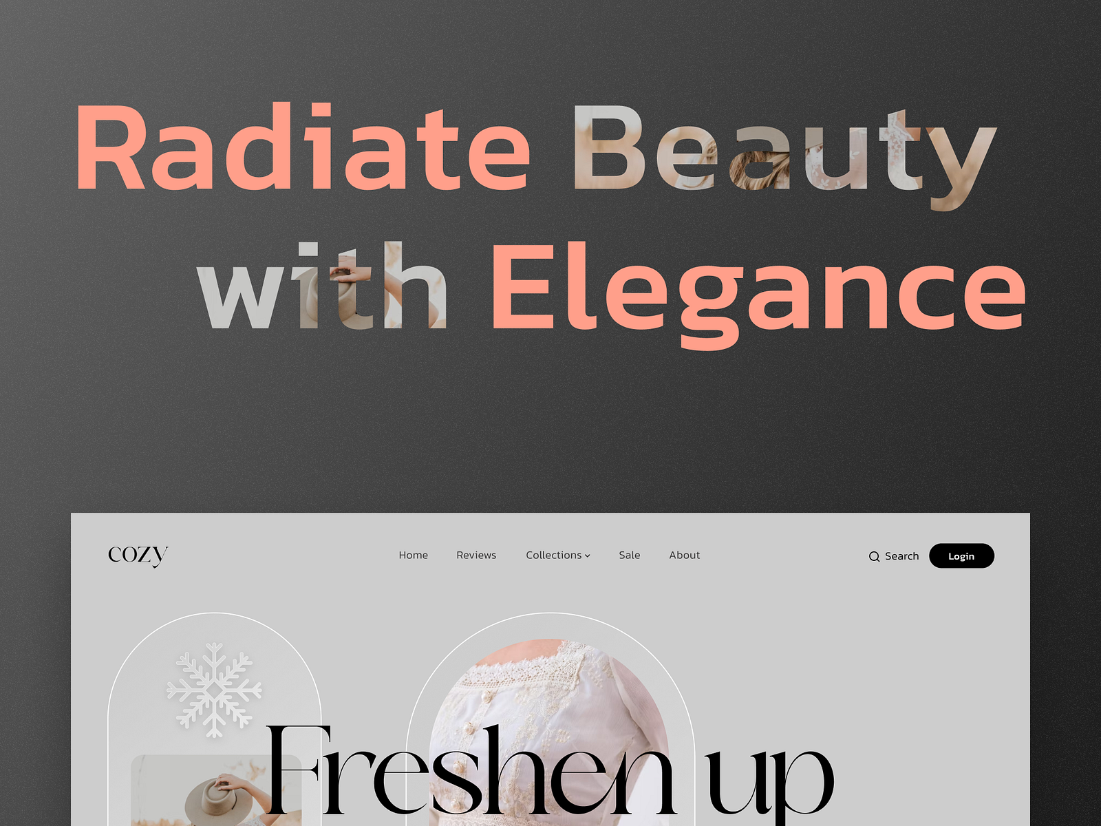 Premium Skincare Beauty Shop Website Design Concept by Alamin Hossain ...
