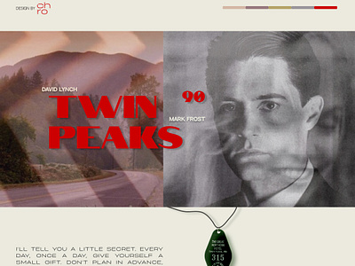 Poster 12 Twin Peaks design figma graphic design plakat poster twin peaks