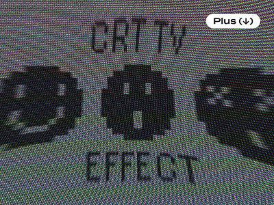 CRT TV Effect arcade crt displacement distortion download effect game glitch logo map monitor pixel pixelbuddha psd retro screen template text vintage