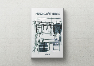 Let's be Serious – Book Design "Redistribution of Welfare" black white book book design drawing graphic illustration poverty social theme title