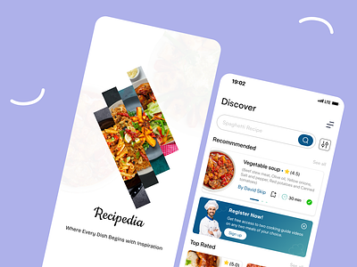 Recipe Sharing App Design food food app recipe recipe sharing app recipe ui ui ui design uiux user experience user interface