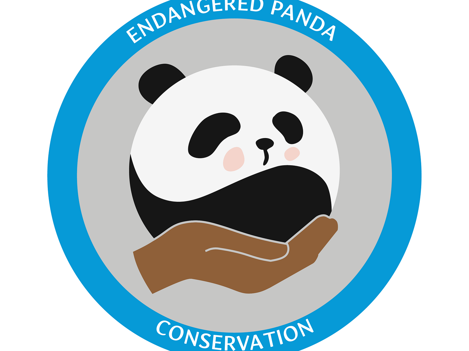 Logo Design-Endangered Panda Conservation by Utkarsh Mehrotra on Dribbble