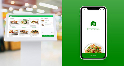 Home Chef Dinner Tonight Kiosk/App Concept