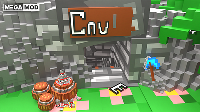Cave 3d cave games lego maze megamod minecraft monster quest roblox voxel voxel graphics voxelart