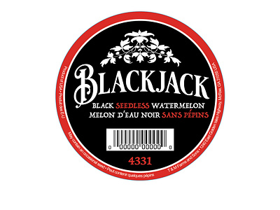 Watermelon Label branding design fruit label graphic design label design layout design vector watermelon label