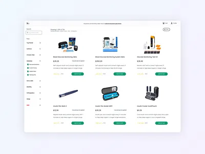 Review-Driven eCommerce Web App - List View dockyard ecommerce elixir filters list view liveview native marketplace online shopping product design review shop shopping cart ui ux web app