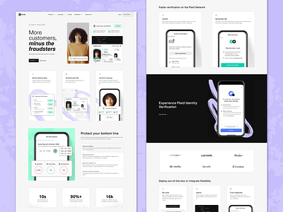 Identity Verification Website Upgrade brand design illustration ui ux web design