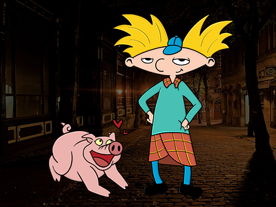 hey arnold pig