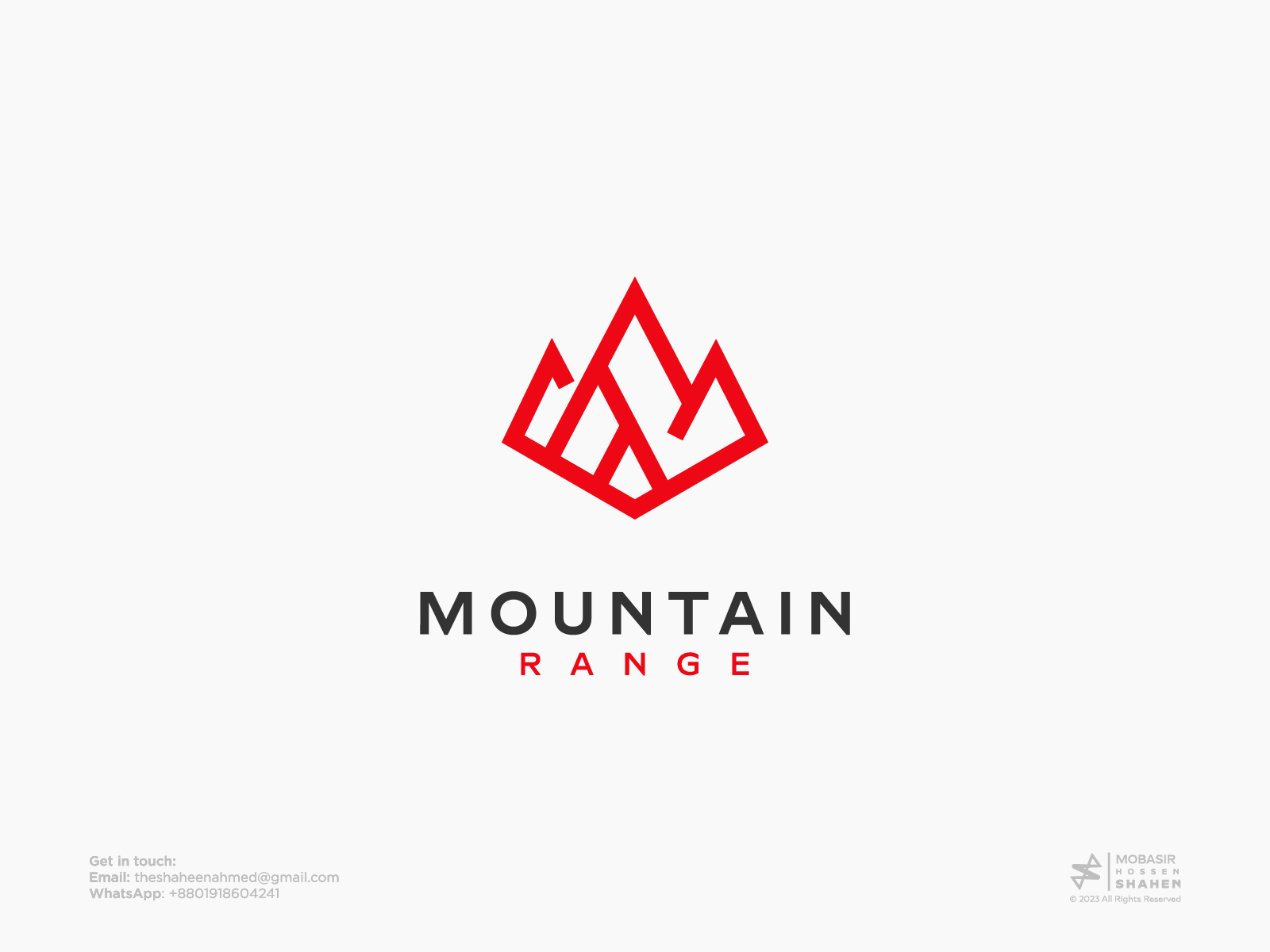MOUNTAIN Logo aspiration company draw earth eco emblem graphic logo logotype minimalist mountain logo photo signs silhouette