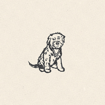Dog Illustration 🐾 brand design branding dog illustration illustration