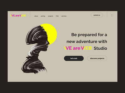 We:are Web Studio graphic design ui ux visual design