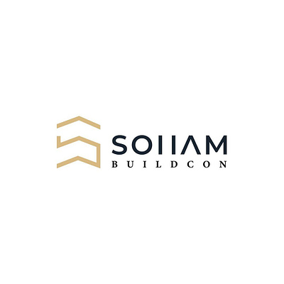 Logo : Soham Buildcon branding graphic design logo property logo design property symbol real estate logo