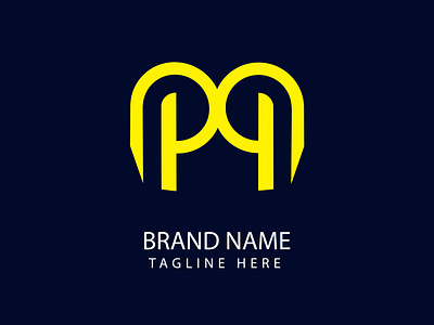 M modern brand letter creative logo 3d animation branding graphic design logo motion graphics ui