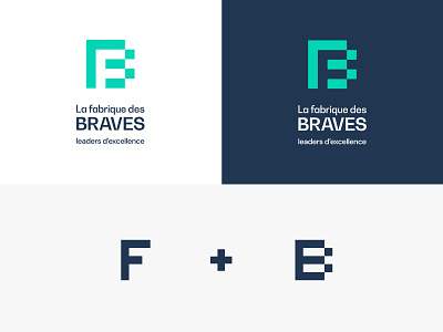 La fabrique des braves | Logotype brand branding design logo logotype