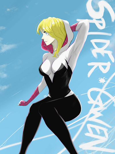 Spider Gwen Illustration