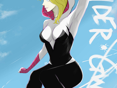 Spider Gwen Illustration