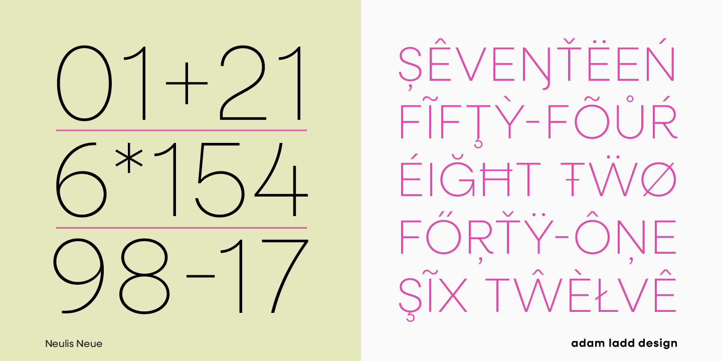 Neulis neue neulis cursive neulis sans by adam ladd design on dribbble