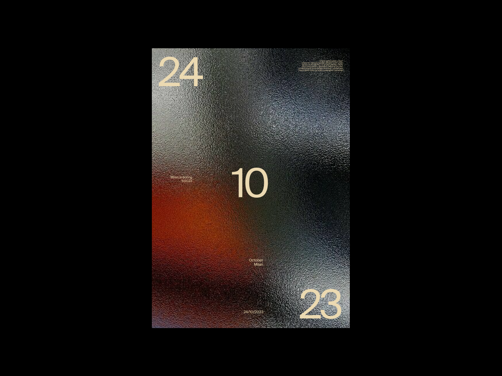 Milan is Boring / Manifesto branding design graphic design illustration logo typography ui userinterface ux vector