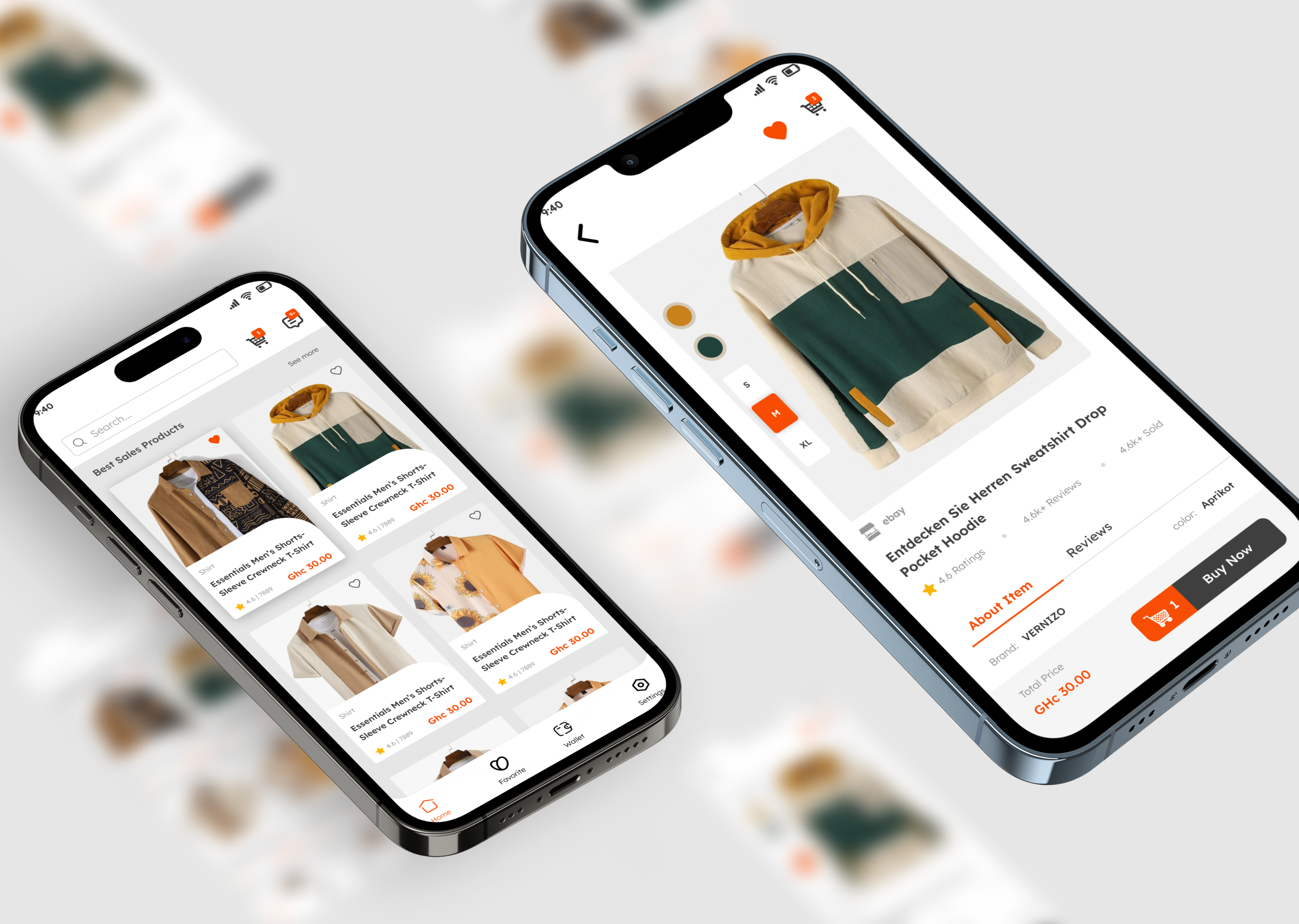 Online Marketplace Mobile App Design app ecommerce fashion ios iphone market market place minimalist mobile app mockup online shop online store product product details product page shopping ui ux