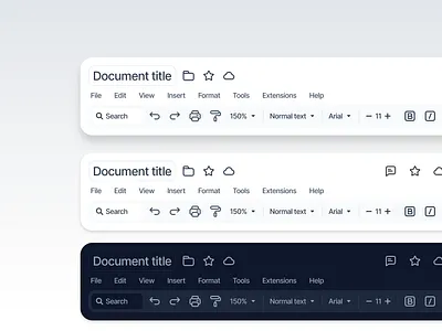 Text Editor Ribbon figma graphic design product design text editor ui user interface