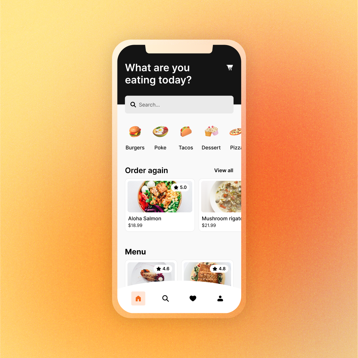 #026 / Food Menu branding design graphic design ui