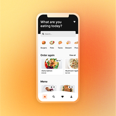 #026 / Food Menu branding design graphic design ui