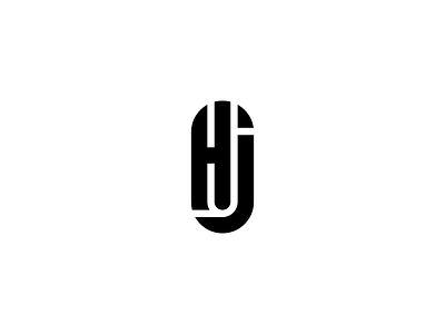 HJ letter monogram logo brand identity brand logo branding clothing clothing brand creative logo design hj hj letter logo illustration logo logo design logo designer logo maker logos minimalist logo modern monogram ui