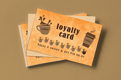 I design gift cards, loyalty cards, gift vouchers, coupon coupon