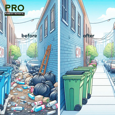 Rubbish Removal SM Poster 9 graphic design rubbish removal waste management