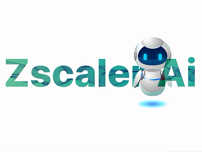 Ai Text Animation Visualization ai animation artificial intelligence gif mandloi robot sandeep svg text zscaler